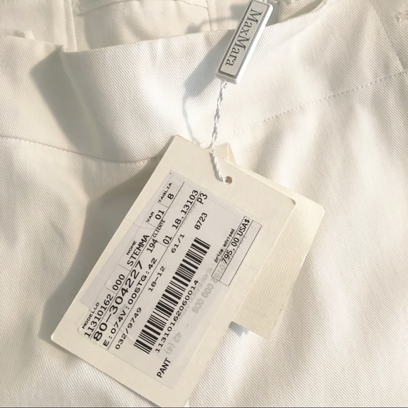 MaxMara Stemma wide leg sailor style trousers - Picture 6 of 7